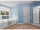 Bright and airy bathroom with a soaking tub and separate shower at 4365 Wicklow Ct, Suwanee, GA 30024