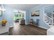 Inviting living room with ample sunlight, modern furniture, and seamless access to other living areas at 4365 Wicklow Ct, Suwanee, GA 30024
