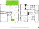 Detailed floor plan showcasing layout of living room, kitchen, garage, patio, foyer and dining room at 4511 Bridgeway Rd, Atlanta, GA 30331