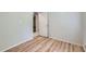 Spare bedroom featuring hard surface floors and ensuite access at 3551 Cindy Way, Rex, GA 30273