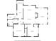 Detailed floor plan revealing the layout of the home, including the kitchen, bedrooms, and living spaces at 6802 Ida St, Lithonia, GA 30058