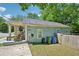 Exterior view of the home with a porch, yard, and fence at 999 Smith Sw St, Atlanta, GA 30310