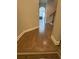 Inviting entryway with hardwood floors leading into the living area and staircase at 261 Cole Ne St, Marietta, GA 30060