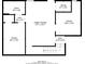 Detailed floor plan showcasing room dimensions and layout of the first level at 5310 Arrowind Nw Rd, Lilburn, GA 30047