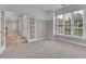 Neutral home office with lots of natural light at 1805 Hunters Moon Dr, Alpharetta, GA 30005