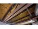 Exposed ceiling featuring a network of steel beams and wood underlayment at 400 Simpson Ne Rd, White, GA 30184