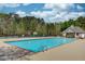 Large community pool with clear blue water, surrounded by lounge chairs and lush greenery at 262 Sandhurst Ct, Suwanee, GA 30024