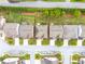 Overhead view of neighborhood homes with well-manicured lawns and lush greenery at 2887 Regal Park Ct, Duluth, GA 30096