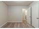 A basic bedroom features neutral carpeting, fresh paint, and minimal design at 2045 Scarbrough Dr, Stone Mountain, GA 30088