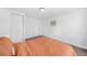 Relaxing bedroom with carpet and neutral walls, with two closets for ample storage at 2826 Ben Hill Rd, Atlanta, GA 30344
