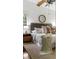 Stylish bedroom features vaulted ceilings, neutral decor and great natural light at 3580 Raymond Dr, Atlanta, GA 30340
