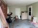 Cozy carport featuring a concrete floor, overhead cover, and ample storage at 60 King Blvd, Mcdonough, GA 30253