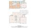 Detailed floor plan showcasing the layout of this two-story home with spacious rooms and outdoor areas at 1540 Kinglet Ln, Marietta, GA 30062