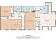 Upstairs floor plan of the home showing the primary bedroom, three additional bedrooms, laundry, and bonus room at 1540 Kinglet Ln, Marietta, GA 30062