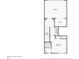 Floor plan displays bedrooms, closets, bathroom and laundry room on the third floor at 1858 Preserve Way, Atlanta, GA 30341
