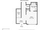 Floor plan featuring a foyer, office, bathroom, stairs, and closets on the first floor at 1858 Preserve Way, Atlanta, GA 30341