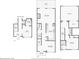 Complete floor plans showing layout with living spaces, bedrooms, and bathrooms across three floors at 1858 Preserve Way, Atlanta, GA 30341