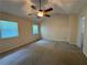 Spacious bedroom with vaulted ceilings and large windows providing ample natural light at 3722 Cherokee Overlook Dr, Canton, GA 30115