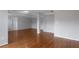 Large living room with tray ceilings, hardwood floors, and fresh paint at 2157 Brandon Lee Sw Dr, Marietta, GA 30008