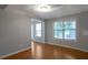 The room features hardwood floors, a window for natural light, and neutral paint at 2157 Brandon Lee Sw Dr, Marietta, GA 30008