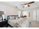 Comfortable main bedroom boasts an ensuite bathroom and an inviting space for rest and relaxation at 3519 Wellsley Dr, Powder Springs, GA 30127