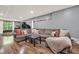 Spacious basement with a cozy seating area, perfect for relaxing and entertaining at 34 Laurel Ne Way, White, GA 30184