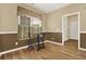 Cozy dining area featuring hardwood floors and a view to the outdoors at 34 Laurel Ne Way, White, GA 30184