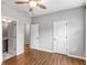Bedroom featuring two doorways at 635 Broadview Ne Pl, Atlanta, GA 30324