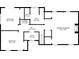 Floor plan shows the layout of the bedrooms, bathrooms, and laundry room at 270 Park Bridge Ln, Roswell, GA 30075