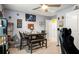 Gaming room/bedroom with a game-themed decor, multiple doorways, and a comfortable chair at 510 Curry Ridge Ct, Locust Grove, GA 30248