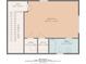 Upstairs floor plan displaying bedroom, bath, utility, and WIC room dimensions at 1048 Indian Hills Pkwy, Marietta, GA 30068