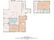 Full floor plan of the home showcasing the first and second floor layout and room dimensions at 1048 Indian Hills Pkwy, Marietta, GA 30068