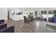 Spacious living room with modern flooring, and clerestory windows showcasing an open floor plan at 1048 Indian Hills Pkwy, Marietta, GA 30068