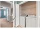 Convenient laundry room with washer and dryer at 1107 Park Row South Se, Atlanta, GA 30312