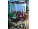 Cozy patio area with seating, perfect for outdoor dining at 1107 Park Row South Se, Atlanta, GA 30312