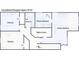 Second level floorplan showing bedrooms, walk-in closet and bathrooms at 10151 Benton Woods Dr, Covington, GA 30014
