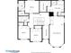 Detailed floorplan showcasing the layout of the bedrooms, bathrooms, and primary bedroom, including dimensions and spatial relationships at 29 Lankford Rd, Tucker, GA 30084