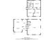 Two-story floor plan with dimensions, highlighting the layout and features of both levels at 803 Cedar Lake Se Dr, Conyers, GA 30094