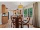 Cozy dining area with wood floors and scenic view at 1777 E Gate Trl, Stone Mountain, GA 30087