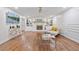 Cozy living room with stone fireplace and hardwood floors at 1777 E Gate Trl, Stone Mountain, GA 30087