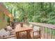 Outdoor deck, perfect for entertaining and enjoying nature at 220 Harwell Nw Rd, Atlanta, GA 30331