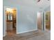 Bedroom featuring a door to the bathroom and a walk-in closet at 4841 Partee Trl, Social Circle, GA 30025