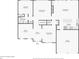 First floor layout of the home featuring a living room, kitchen, Gathering room, office, and garage at 251 Sumac Trl, Woodstock, GA 30188