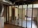 View of framed basement, presenting opportunity for creating additional living space at 2691 Old South Dr, Jonesboro, GA 30236