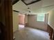 Unfinished basement area with exposed ceiling and walls and window, ready for renovation at 2691 Old South Dr, Jonesboro, GA 30236