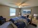 Comfortable bedroom with a ceiling fan, soft lighting, and neutral decor for a relaxing atmosphere at 2691 Old South Dr, Jonesboro, GA 30236