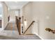 Upstairs hallway with carpet at 3150 Seven Oaks Dr, Cumming, GA 30041