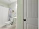 Well-lit bathroom boasts a shower-tub combo with sleek fixtures at 3491 Amerigo Dr, Buford, GA 30519