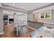 Spacious recreation room with ping pong, air hockey, and a bar at 602 Davenport Pl, Canton, GA 30115