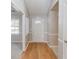 Inviting entryway with hardwood floors and fresh paint at 1980 Mcconnell Rd, Grayson, GA 30017